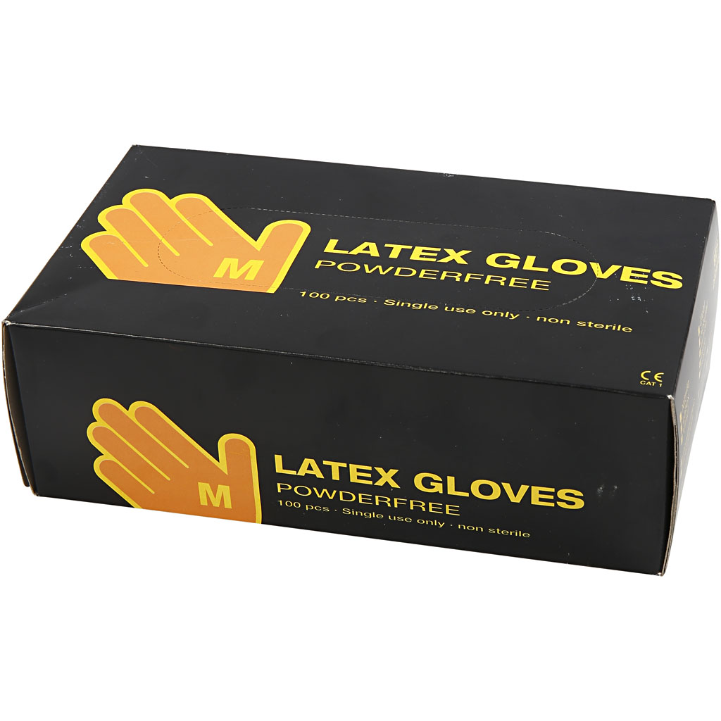 Latex handskar, stl. medium , 100 st./ 1 förp.