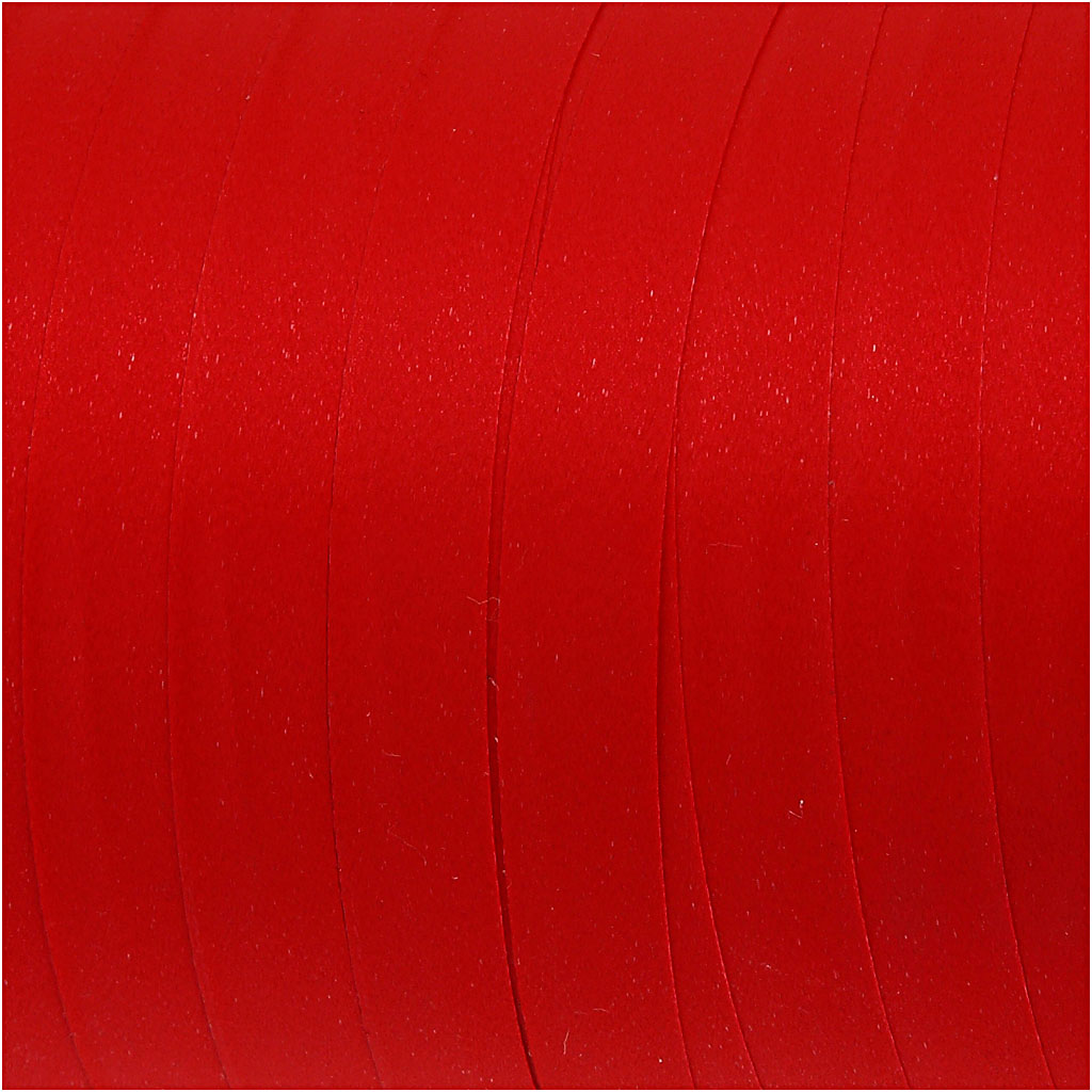 Presentband, B: 10 mm, matt, röd, 250 m/ 1 rl.