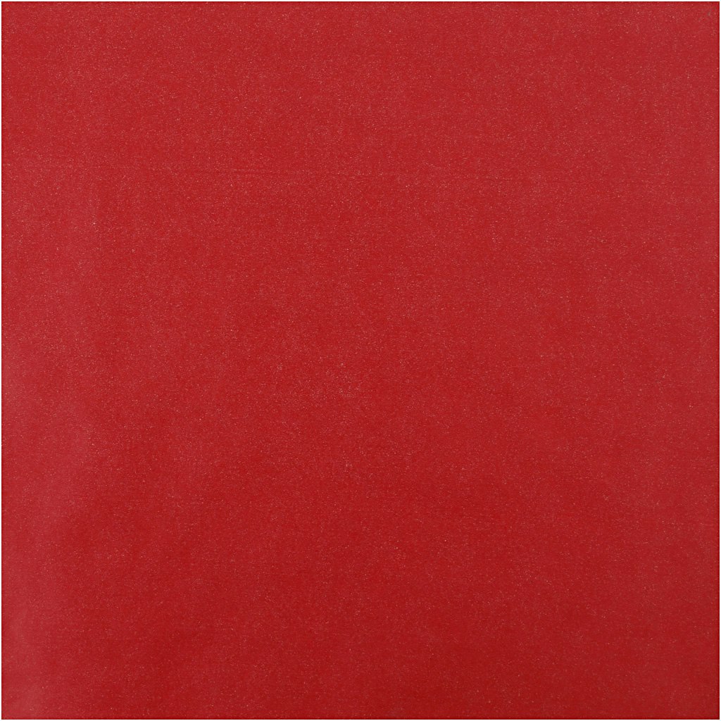 Presentpapper, B: 50 cm, 60 g, röd, 5 m/ 1 rl.