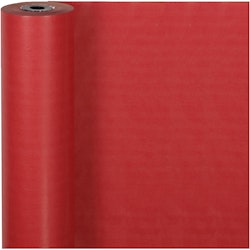 Presentpapper, B: 50 cm, 60 g, röd, 100 m/ 1 rl.