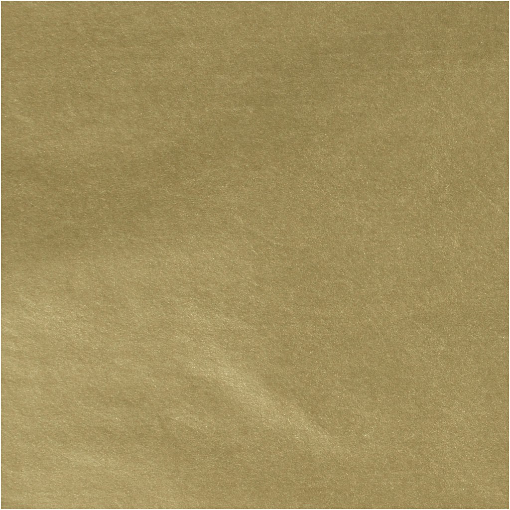 Silkespapper, 50x70 cm, 17 g, guld, 25 ark/ 1 förp.