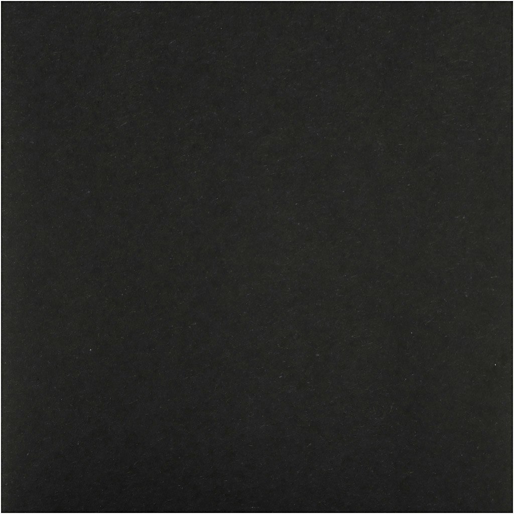 Kort och kuvert, kortstl. 12,7x17,8 cm, kuvertstl. 13,3x18,5 cm, 230 g, svart, 4 set/ 1 förp.