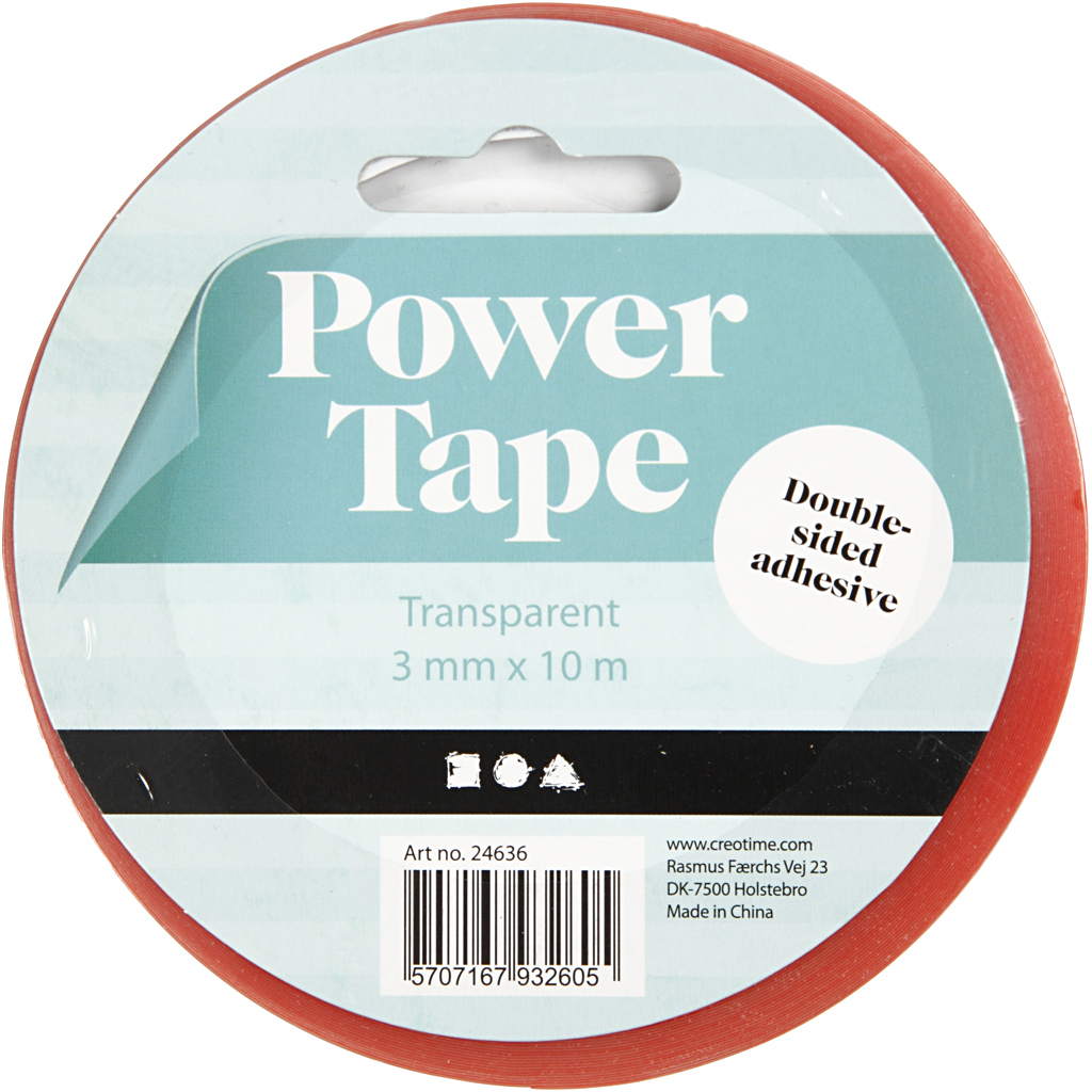 Powertape, B: 3 mm, 10 m/ 1 rl.