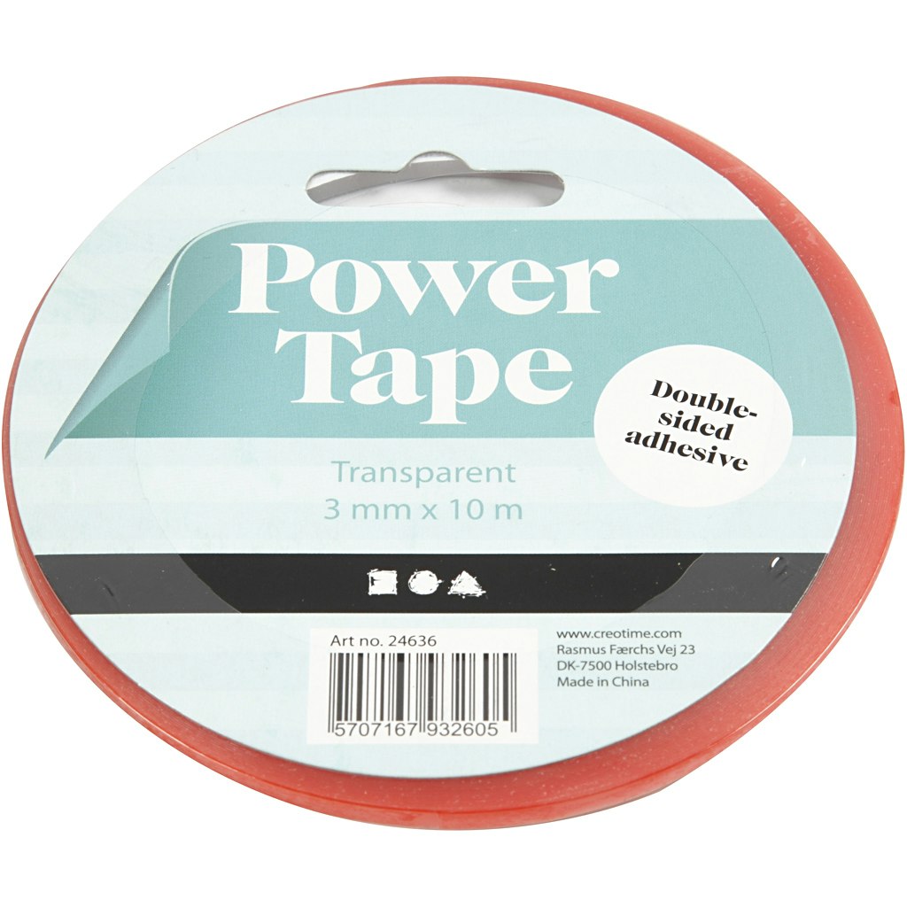 Powertape, B: 3 mm, 10 m/ 1 rl.