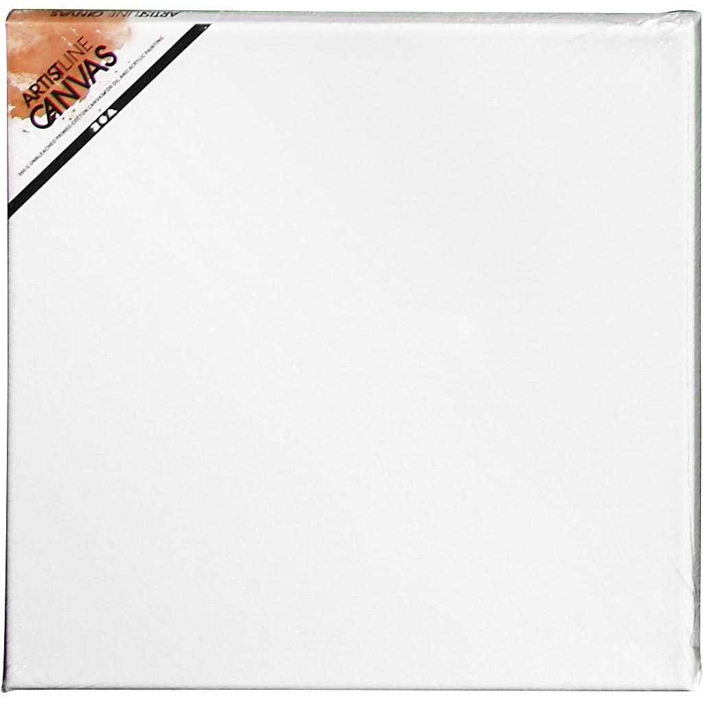 ArtistLine Canvas, djup 1,6 cm, stl. 30x30 cm, 360 g, vit, 10 st./ 1 förp.