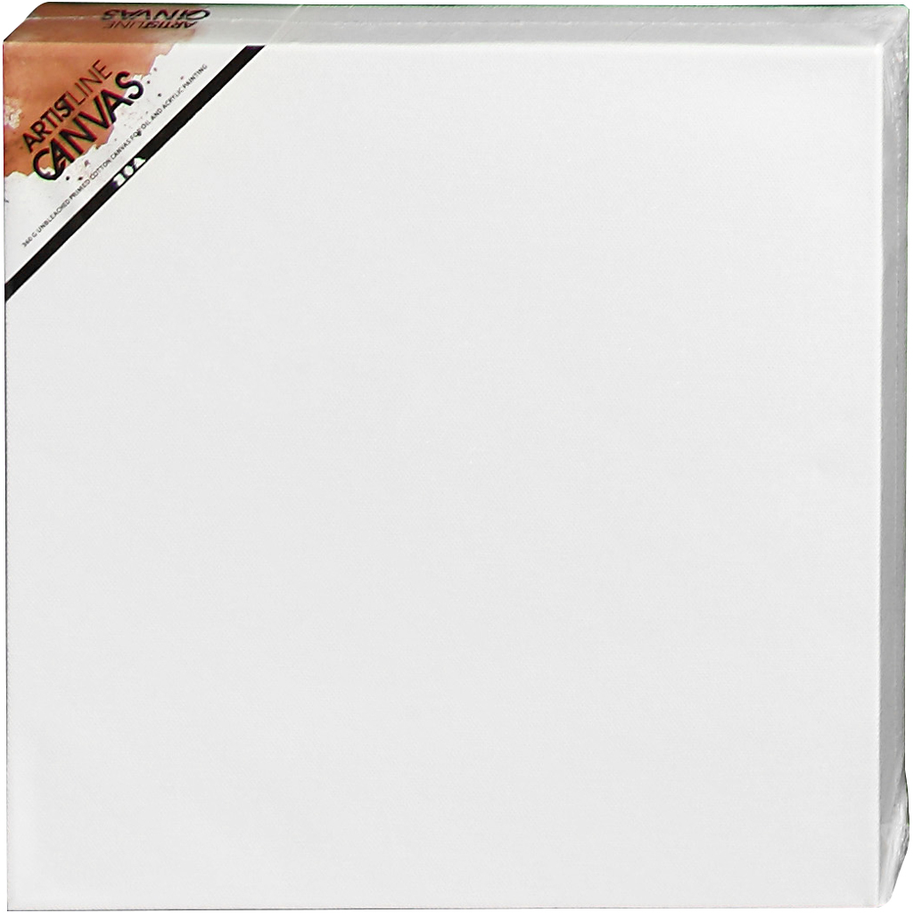 ArtistLine Canvas, djup 3,7 cm, stl. 30x30 cm, 360 g, vit, 1 st.