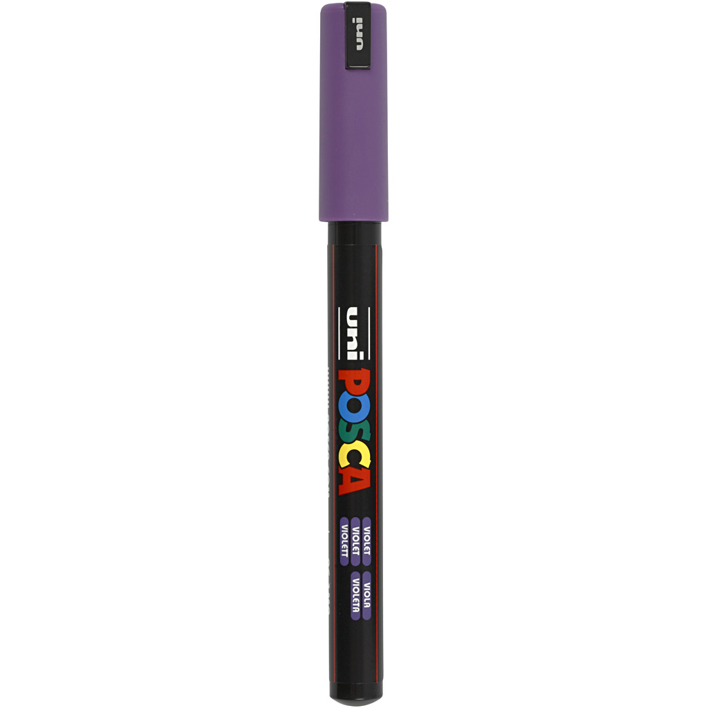 Posca Marker , nr. PC-1MR, spets 0,7 mm, violet, 1 st.