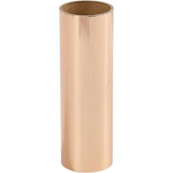 Dekorationsfolie, B: 15,5 cm, tjocklek 0,02 mm, rosa guld, 50 cm/ 1 rl.
