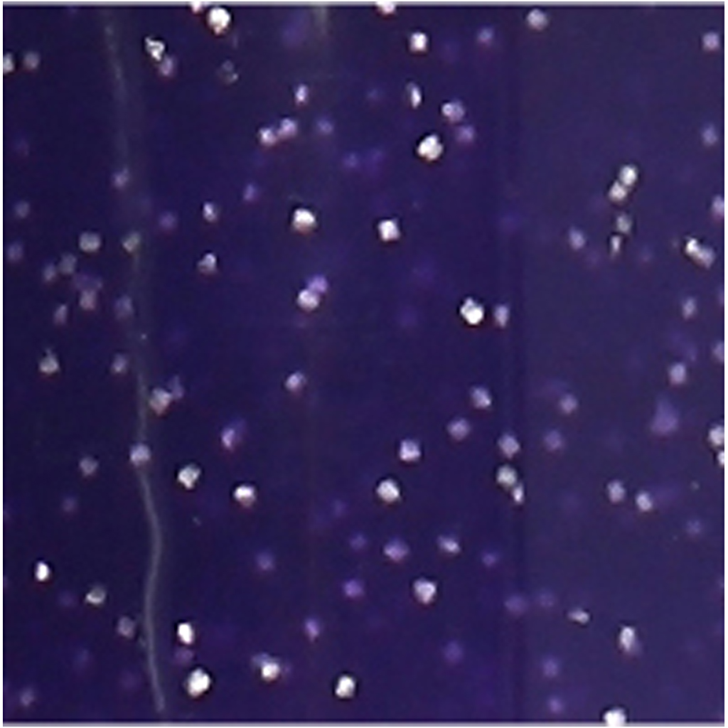 Glas- och porslinstusch, glitter, spets 2-4 mm, semi opaque, violet, 1 st.