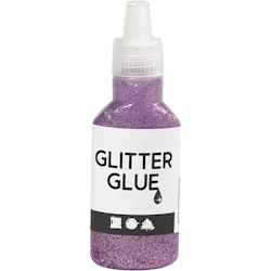 Glitterlim, lila, 25 ml/ 1 flaska