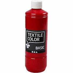 Textile Color textilfärg, primärröd, 500 ml/ 1 flaska