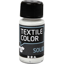 Textile Solid textilfärg, täckande, vit, 50 ml/ 1 flaska