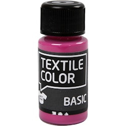 Textile Color textilfärg, rosa, 50 ml/ 1 flaska