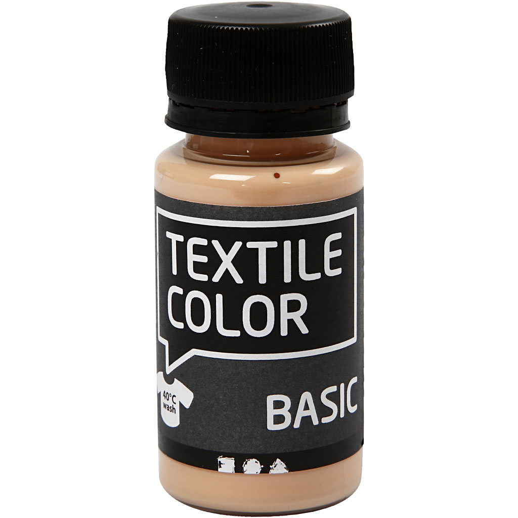 Textile Color textilfärg, ivory, 50 ml/ 1 flaska