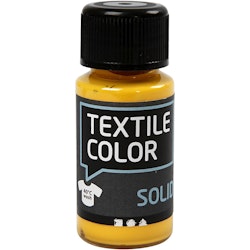 Textile Solid textilfärg, täckande, gul, 50 ml/ 1 flaska