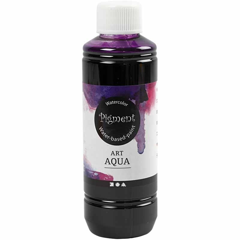 Flytande akvarellfärg, rödviolett, 250 ml/ 1 flaska