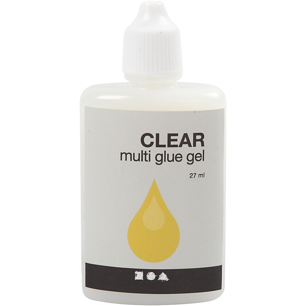 Clear - Multi glue gel, 27 ml/ 1 flaska