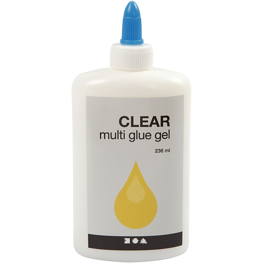 Clear - Multi glue gel, 236 ml/ 1 flaska