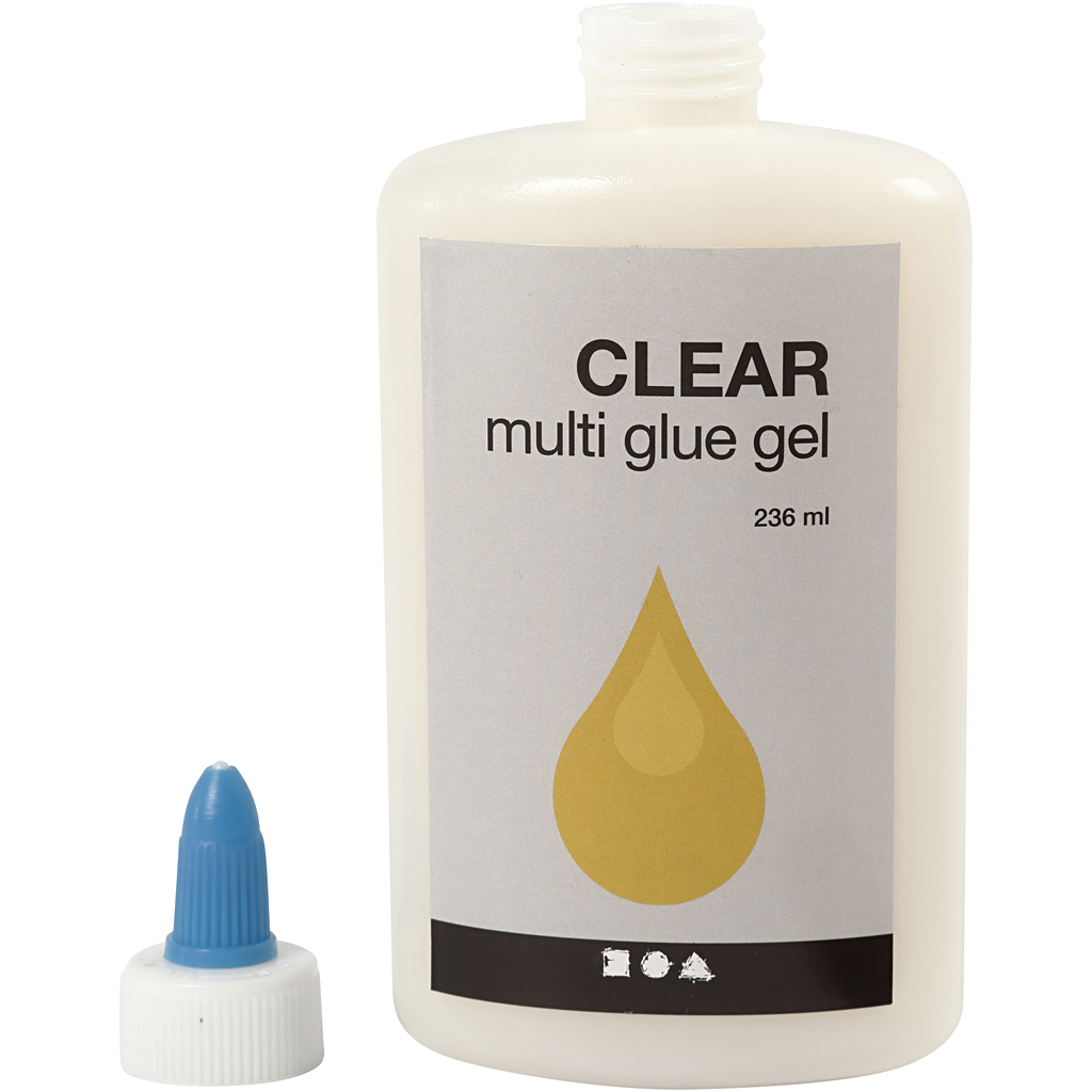Clear - Multi glue gel, 236 ml/ 1 flaska