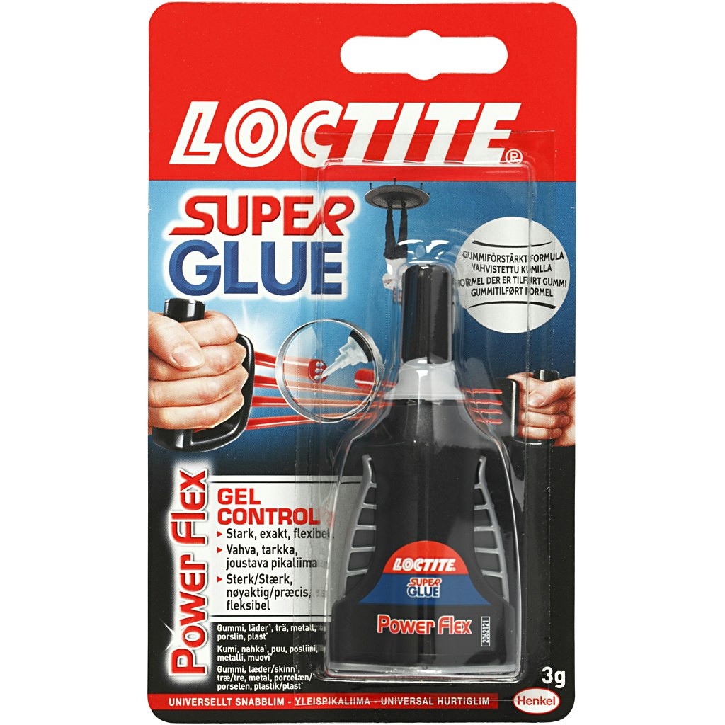 Loctite Power Flex sekundlim, 3 g/ 1 st.