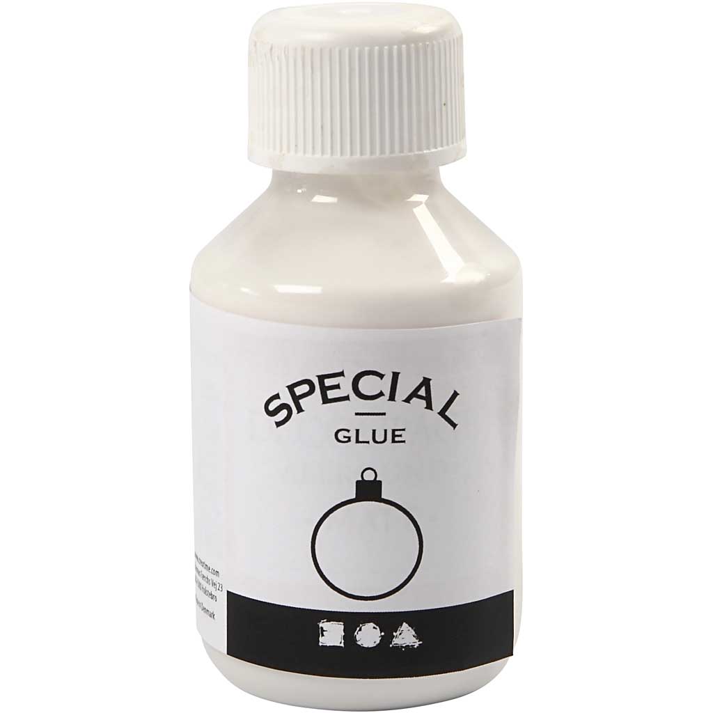 Glaslim/speciallim, transparent, 100 ml/ 1 flaska