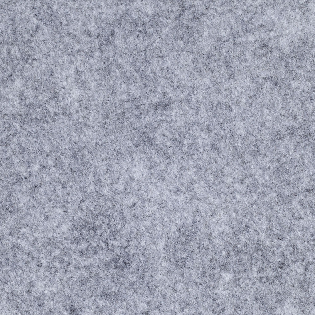 Hobbyfilt, B: 45 cm, tjocklek 1,5 mm, Melerad, 180-200 g, grå, 5 m/ 1 rl.