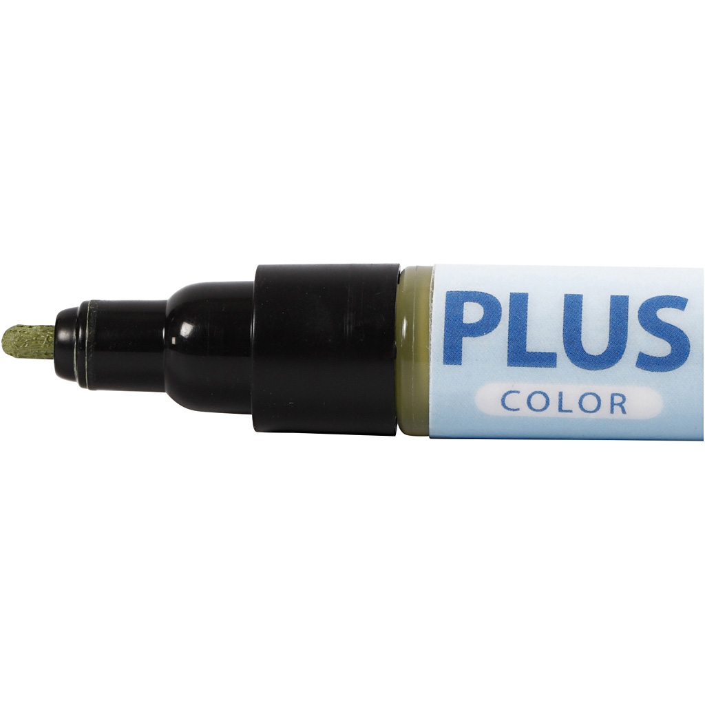 Plus Color tusch, L: 14,5 cm, spets 1-2 mm, eucalyptus, 1 st., 5,5 ml