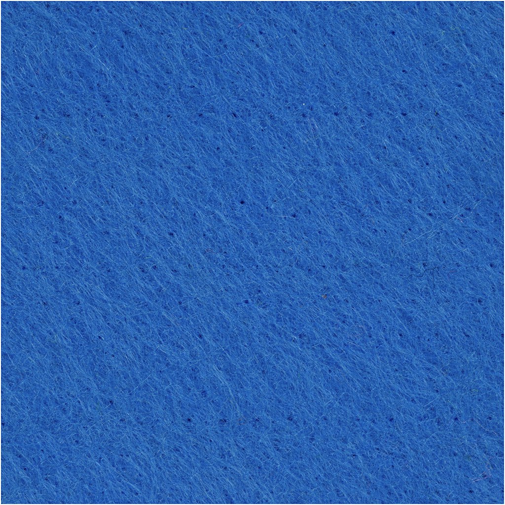 Hobbyfilt, 42x60 cm, tjocklek 3 mm, blå, 1 ark
