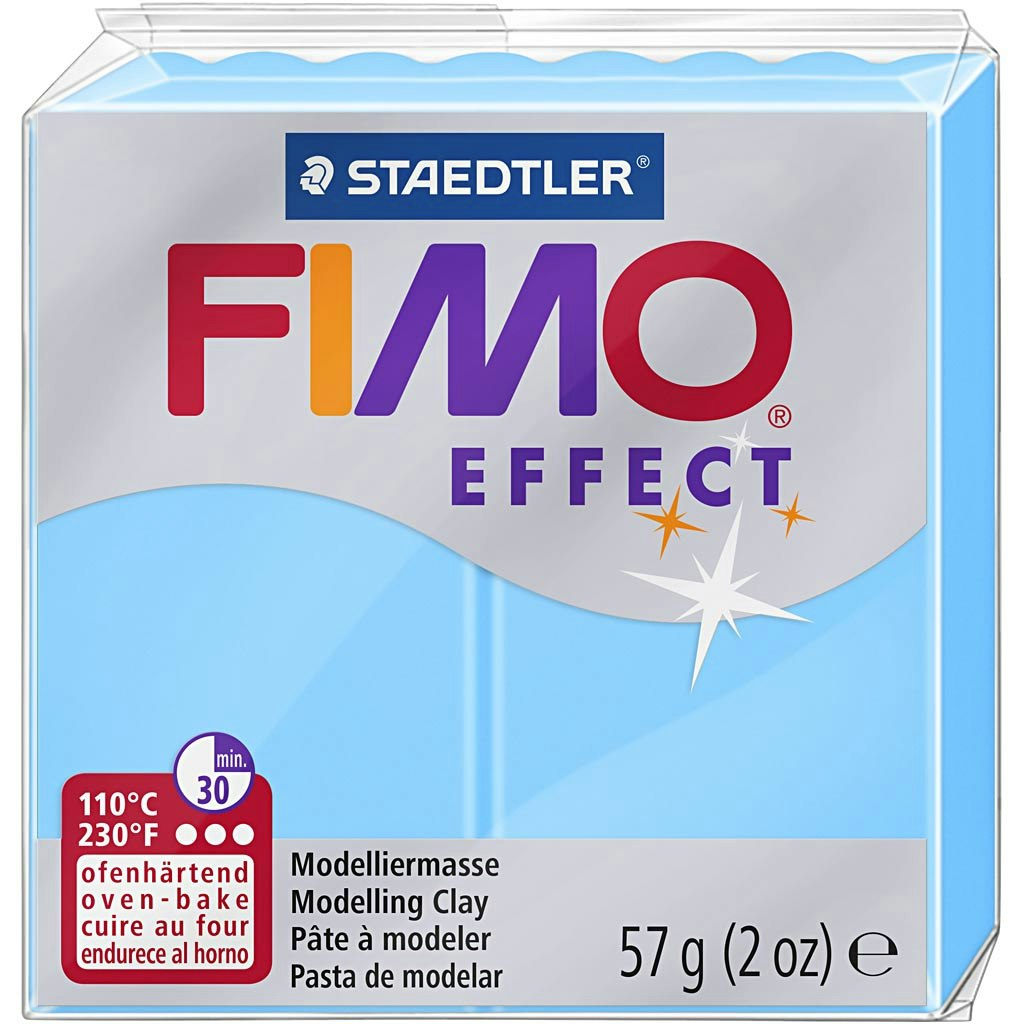 FIMO® Effect , neonblå, 57 g/ 1 förp.