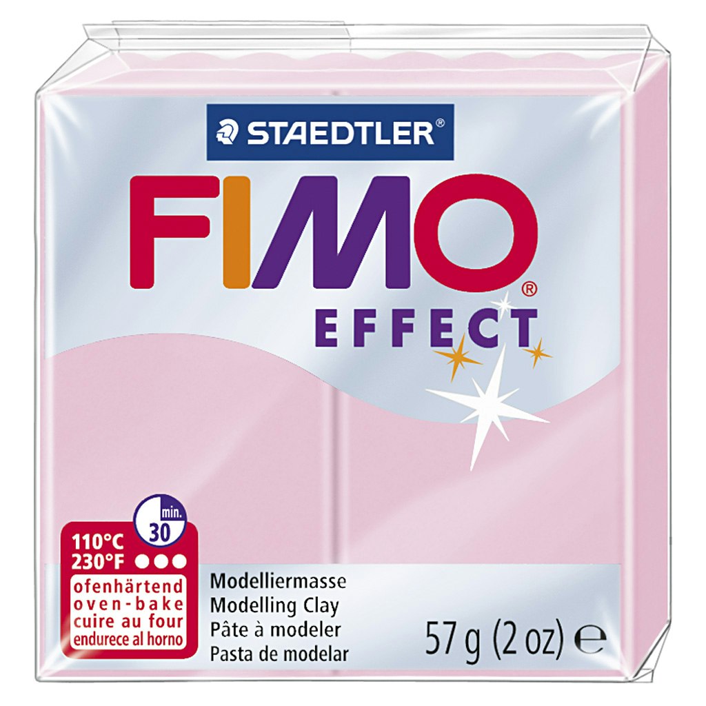 FIMO® Effect , ljusrosa, 57 g/ 1 förp.