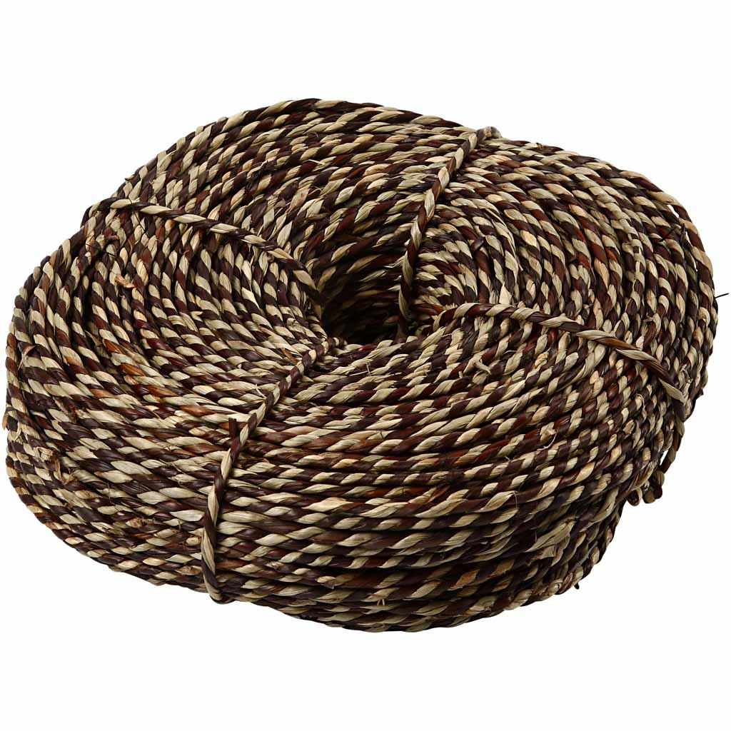 Sjögräs, tjocklek 3,5-4 mm, brun, 500 g/ 1 bunt