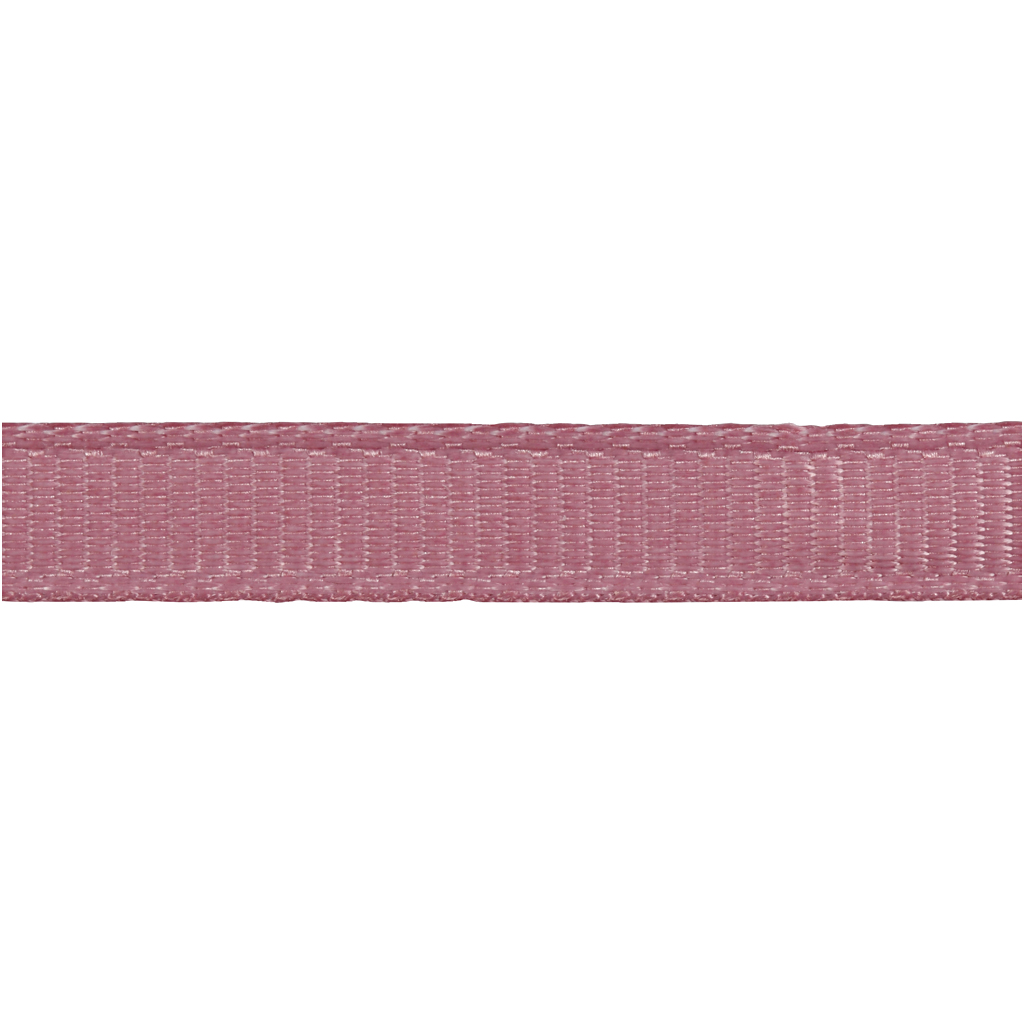 Grosgrainband, B: 6 mm, rosa, 15 m/ 1 rl.