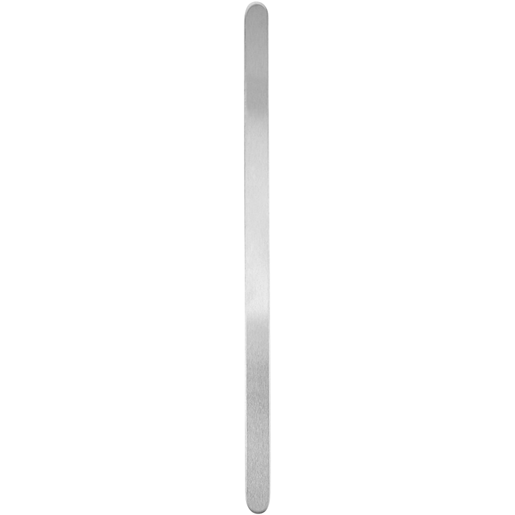 Metallband, L: 15,2 cm, B: 6 mm, tjocklek 1,6 mm, aluminium, 12 st./ 1 förp.