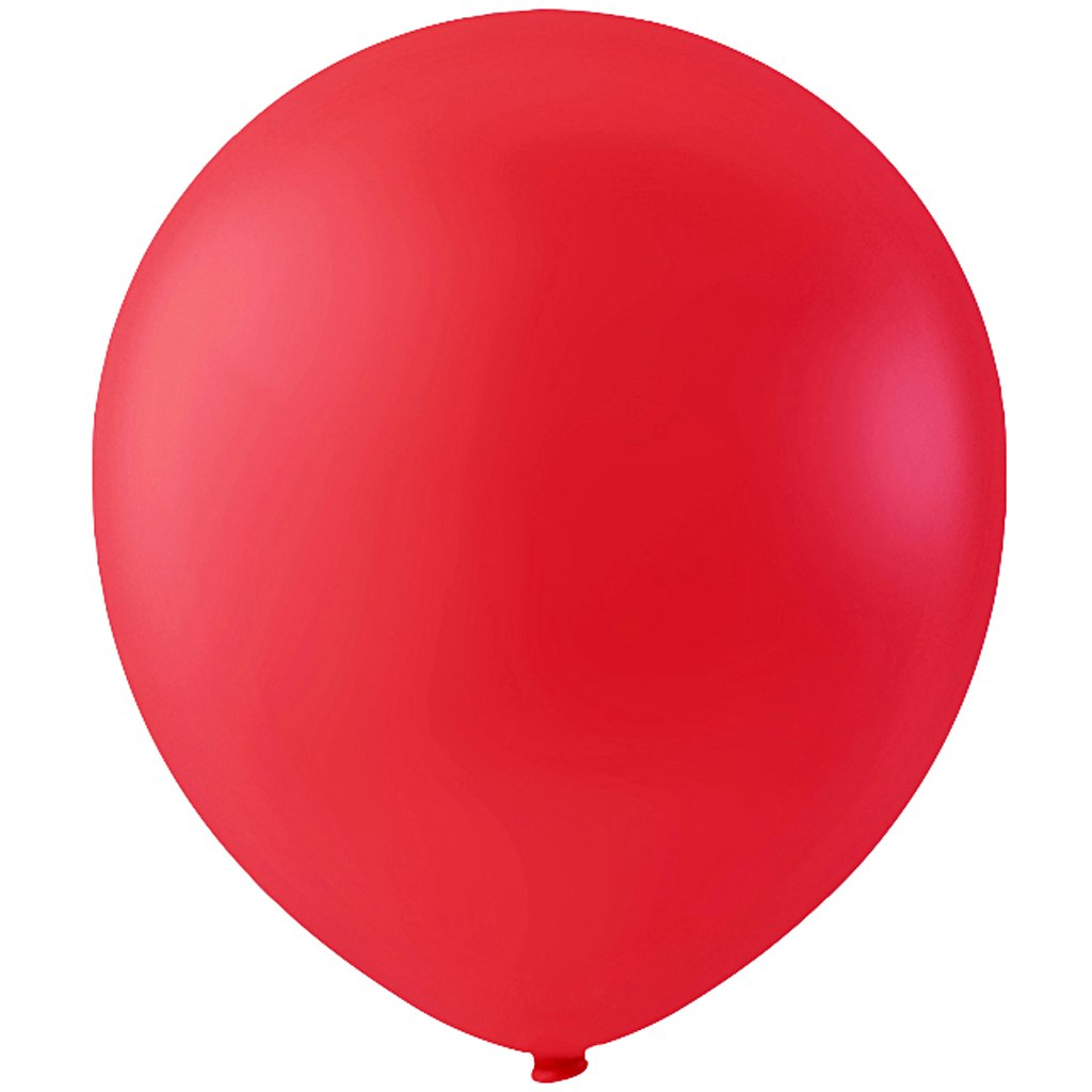 Ballonger, runda, Dia. 23 cm, röd, 10 st./ 1 förp.