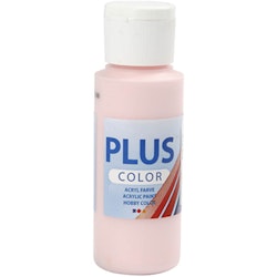 Plus Color hobbyfärg, soft pink, 60 ml/ 1 flaska