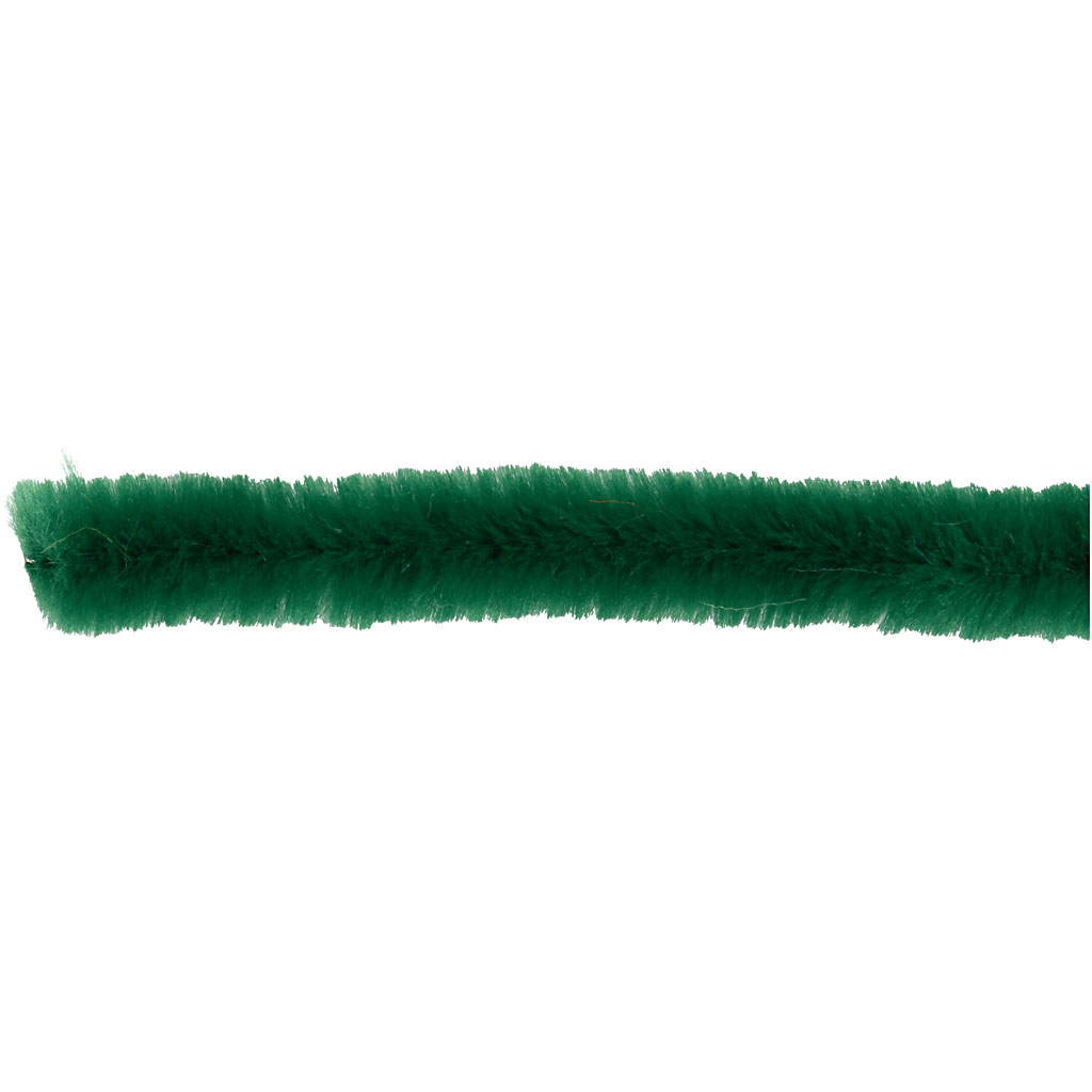 Piprensare, L: 30 cm, tjocklek 15 mm, mörkgrön, 15 st./ 1 förp.