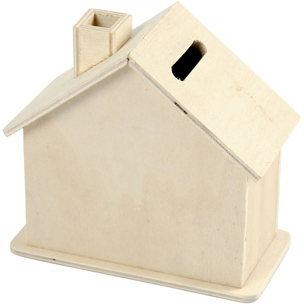 Sparhus, stl. 10,1x10x5,4 cm, 10 st./ 1 förp.