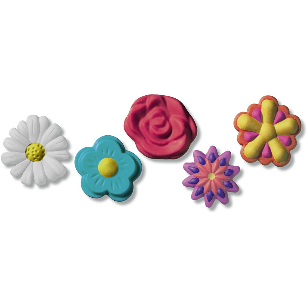 FIMO® formar, blommor, Dia. 7 cm, 1 st.