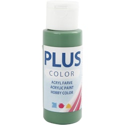 Plus Color hobbyfärg, forrest green, 60 ml/ 1 flaska