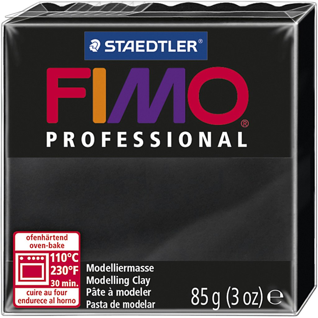 FIMO® Professional, svart, 85 g/ 1 förp.