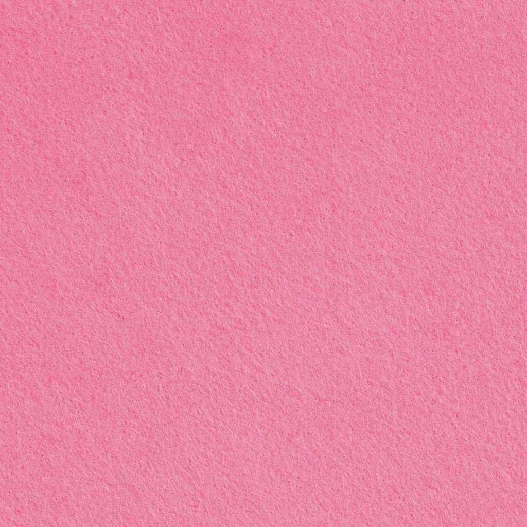 Hobbyfilt, B: 45 cm, tjocklek 1,5 mm, 180-200 g, rosa, 5 m/ 1 rl.