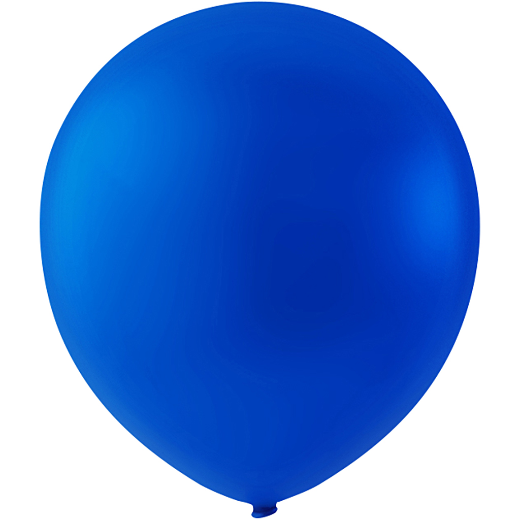 Ballonger, runda, Dia. 23 cm, mörkblå, 10 st./ 1 förp.