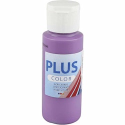 Plus Color hobbyfärg, dark lilac, 60 ml/ 1 flaska