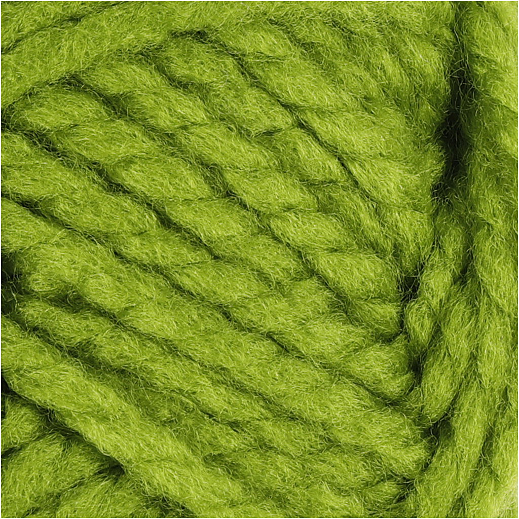Fantasia Akrylgarn, L: 35 m, stl. maxi , grön, 50 g/ 1 nystan