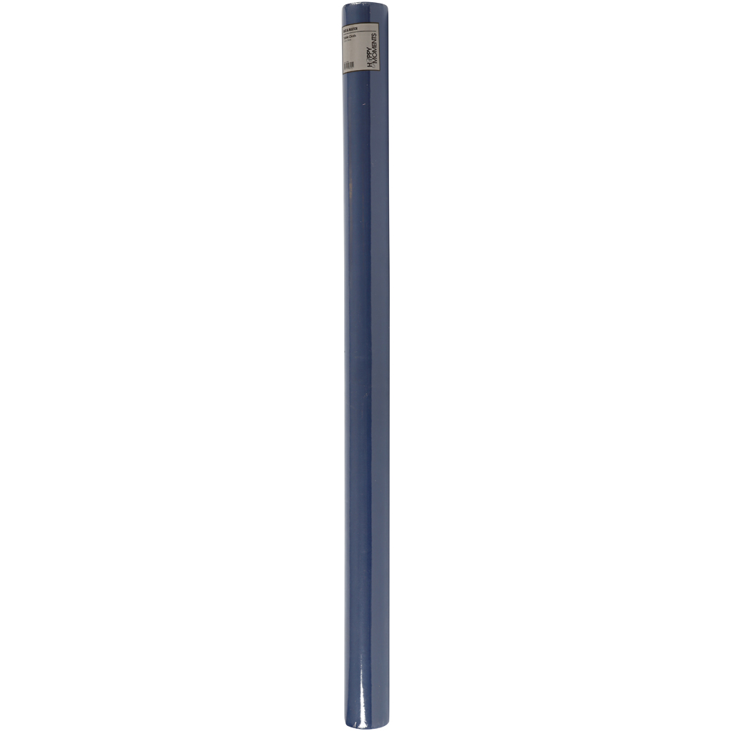 Duk av imiterat tyg, B: 125 cm, 70 g, mörkblå, 10 m/ 1 rl.