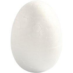 Ägg, H: 4,8 cm, vit, 10 st./ 1 förp.