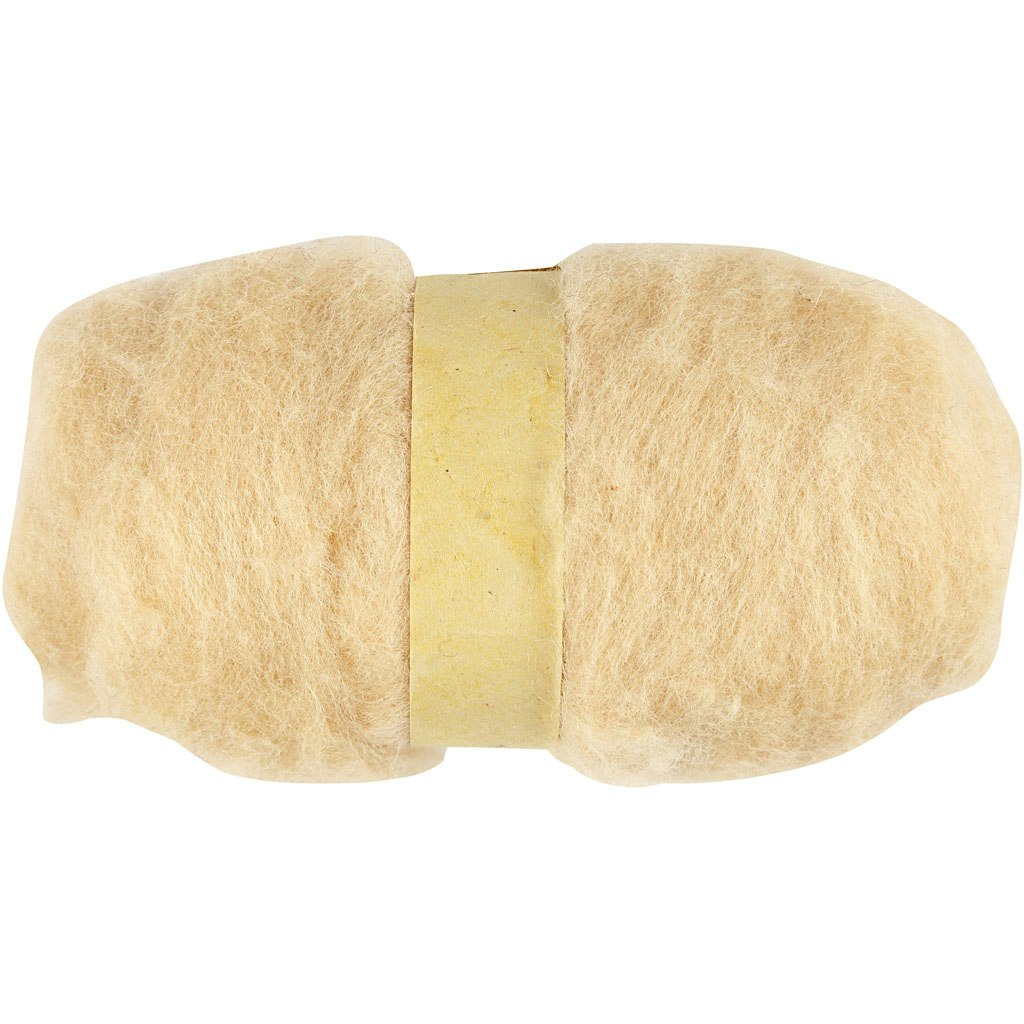 Kardad ull, ivory, 100 g/ 1 bunt