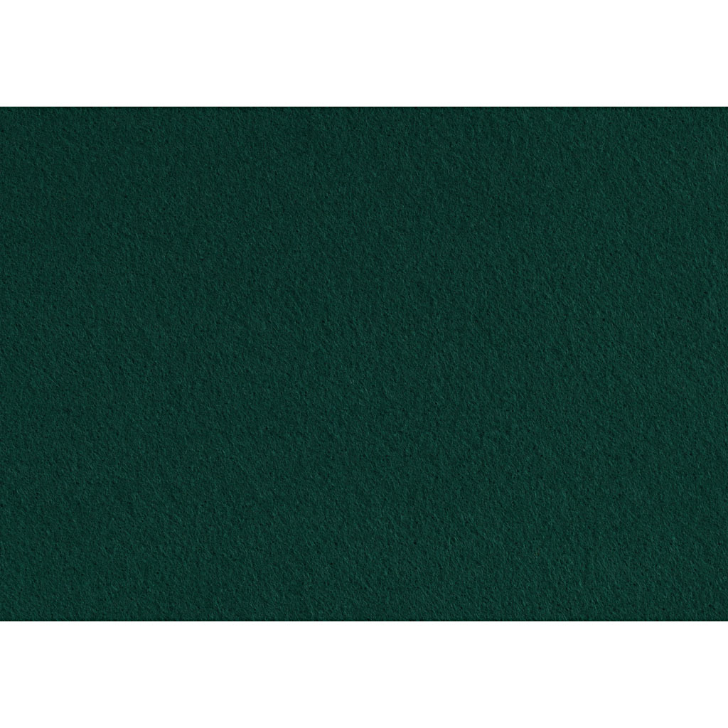 Hobbyfilt, A4, 210x297 mm, tjocklek 1,5-2 mm, mörkgrön, 10 ark/ 1 förp.