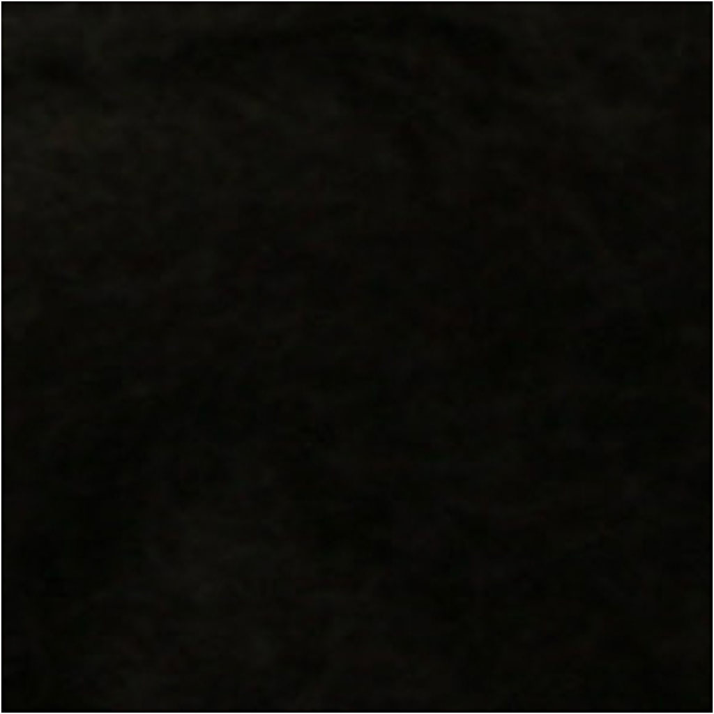 Kardad ull, svart, 100 g/ 1 bunt