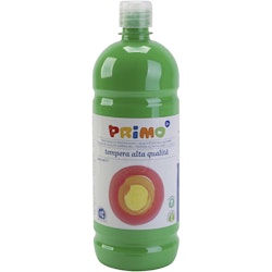 PRIMO skolfärg, matt, grön, 1000 ml/ 1 flaska